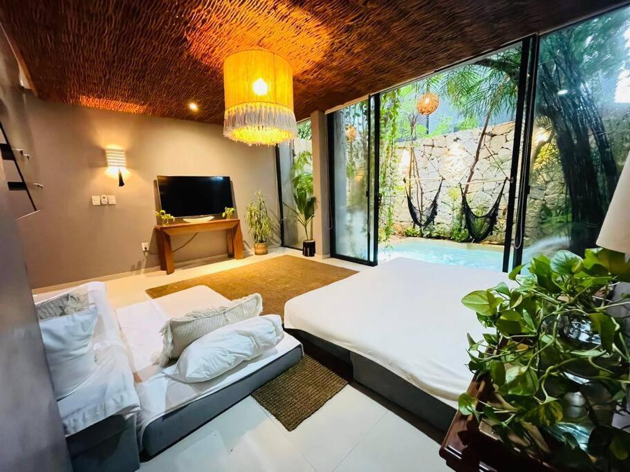 Luz De Luna Tulum Villa エクステリア 写真